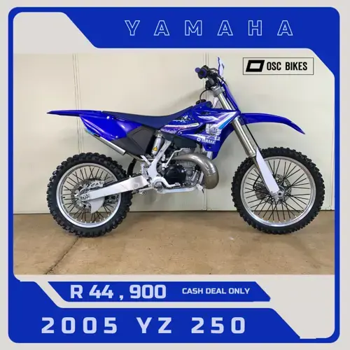 Yamaha YZ250 2005 specs