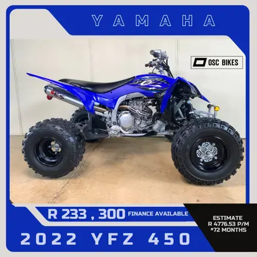 YZ450F specs